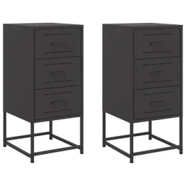 szafki-nocne-2-szt-czarne-36x39x78-cm-stal