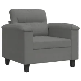 fotel-ciemnoszary-60-cm-obity-mikrofibra