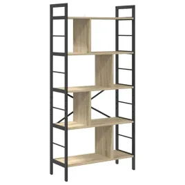 polka-na-ksiazki-dab-sonoma-75-x-30-x-156-cm