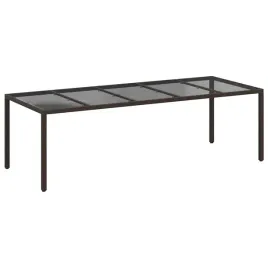 stol-do-jadalni-brazowy-250x100x75-cm-polirattan