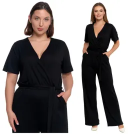 elegancki-kombinezon-damski-krotki-rekaw-dlugie-spodnie-gladki-moraj-xxl