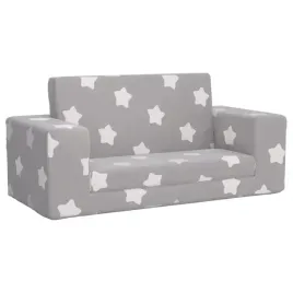 2-os-sofa-dla-dzieci-rozkladana-szara-w-gwiazd