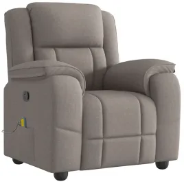 rozkladany-fotel-masujacy-taupe-obity-tkanina