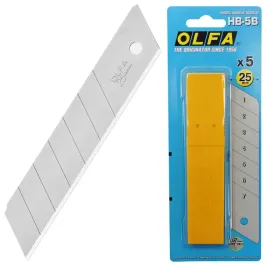 ostrza-segmentowe-srebrne-25mm-blister-5-szt-olfa-hb-5b