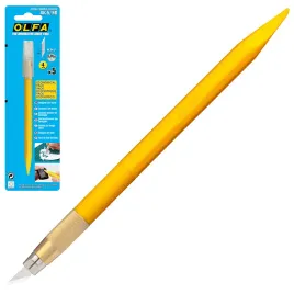 skalpel-noz-precyzyjny-zolty-5-ostrzy-olfa-ak-5-5b