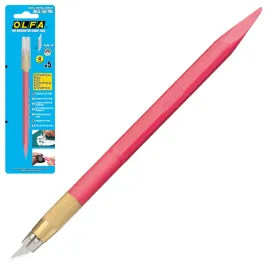 skalpel-noz-precyzyjny-rozowy-5-ostrzy-olfa-ak-5-pik