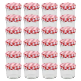 szklane-sloiki-na-dzem-bialo-czerwone-pokrywki-24-szt-110-ml