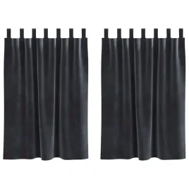 zaslony-z-zaslonami-2-pcs-ciemnoszary-140-x-140-cm-aksamit