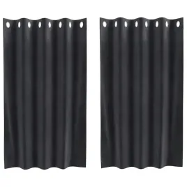 zaslony-z-zaslonami-2-pcs-ciemno-szary-140-x-140-cm-aksamit