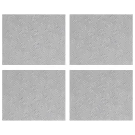 stopien-prostokatny-4-pcs-srebrny-50-x-40-cm-aluminium