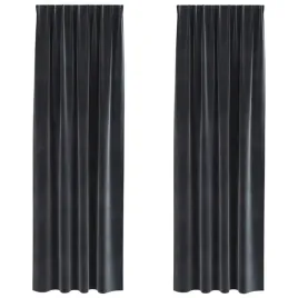 zaslony-z-zaslonami-2-pcs-ciemno-szary-140-x-225-cm-aksamit
