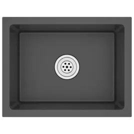 recznie-robiony-zlew-kuchenny-czarny-stal-nierdzewna