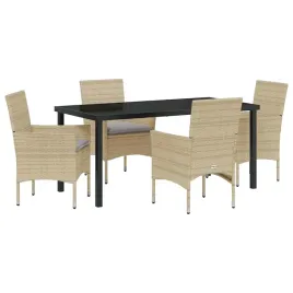 5-czesciowy-zestaw-jadalny-z-poduszkami-bezowy-rattan-polipropylenowy-stol