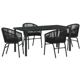 zestaw-5-czesciowy-do-jadalni-ogrodowej-czarny-poli-rattan