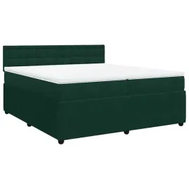 lozko-kontynentalne-ciemnozielone-200-x-200-x-1005-cm-z-materacami-i-to