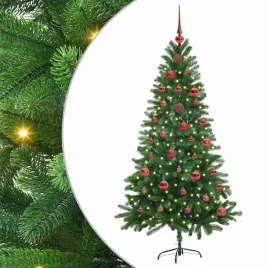 sztuczna-choinka-led-150-cm-z-pvc-zielona-smukly-stozkowy-ksztalt-id