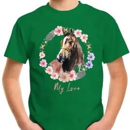 t-shirt-koszulka-dla-dziecka-konie-152-super-jakosc