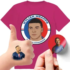 zestaw-3w1-koszulka-dla-dzieci-tatuaze-naklejki-mbappe-140-jakosc