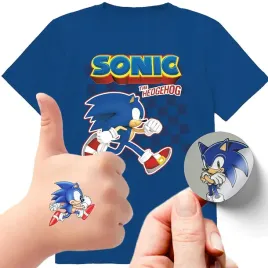 zestaw-3w1-koszulka-dla-dzieci-tatuaze-naklejki-sonic-140-jakosc