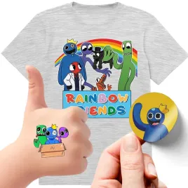 zestaw-3w1-koszulka-dla-dzieci-tatuaze-naklejki-rainbow-friends-104-jakosc