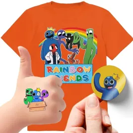 zestaw-3w1-koszulka-dla-dzieci-tatuaze-naklejki-rainbow-friends-140-jakosc