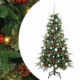 nowoczesna-stozkowa-choinka-z-oswietleniem-led-150-cm-zielona-z-zasilan