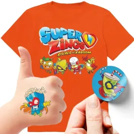 zestaw-3w1-koszulka-dla-dzieci-tatuaze-naklejki-super-zings-140-jakosc