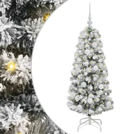 nowoczesna-sztuczna-choinka-z-oswietleniem-led-120-cm-zielona-z-bialym