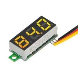 miernik-woltomierz-0-100v-028-z-przewodami-led-zolty