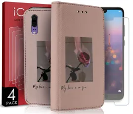 zestaw-etui-do-huawei-p20-wzory-szklo-x4