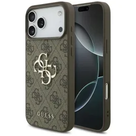 guess-4g-big-logo-etui-iphone-17-pro-max-brazowy