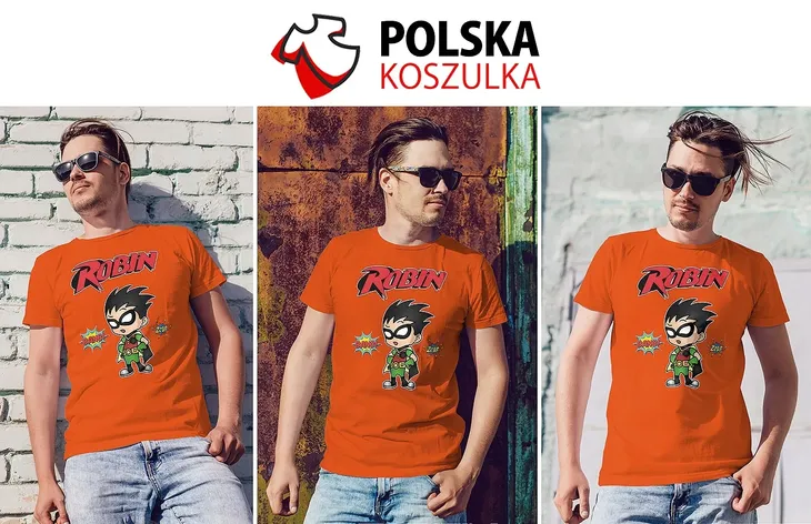 koszulka-t-shirt-robin-dc-comics-s-jakosc-stan-nowy