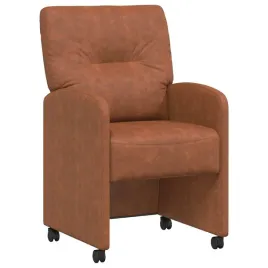 eleganckie-krzeslo-jadalniane-z-kolkami-w-brazowej-sztucznej-skorze
