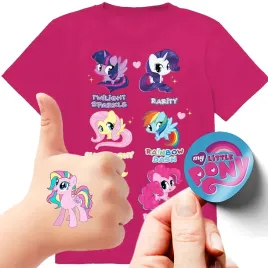 zestaw-3w1-koszulka-dla-dzieci-tatuaze-naklejki-my-little-pony-140-jakosc