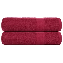 reczniki-kapielowe-2-szt-bordowy-70x140-cm-bawelna-100percent