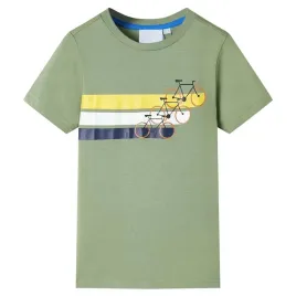 koszulka-dziecieca-z-krotkimi-rekawami-jasne-khaki-128