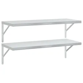 polki-scienne-2-szt-100x40-cm-srebrna-stal-nierdzewna