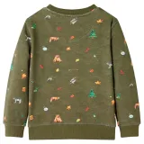 bluza-dziecieca-khaki-140-stan-nowy