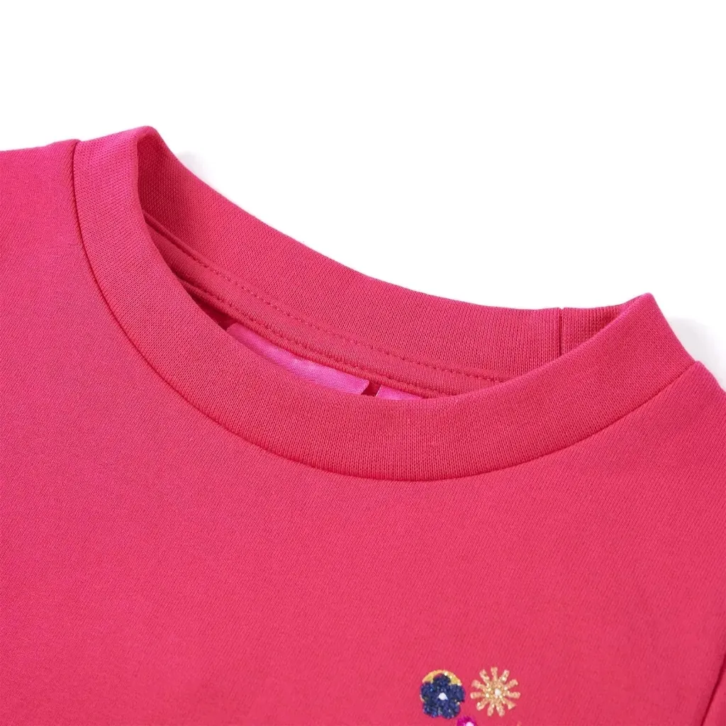 bluza-dziecieca-jaskrawy-roz-128-stan-nowy
