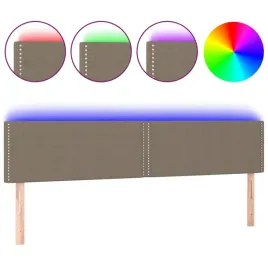 zaglowek-do-lozka-z-led-taupe-180x5x78-88-cm-tkanina