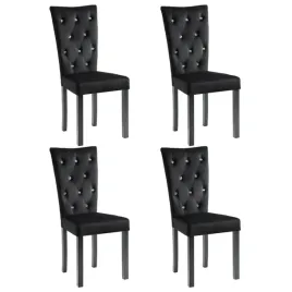 krzesla-stolowe-4-szt-czarne-obite-aksamitem