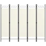 parawan-5-panelowy-bialy-200-x-180-cm-stan-nowy-szerokosc-skrzydla-40-cm