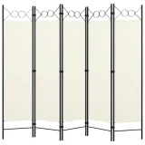parawan-5-panelowy-bialy-200-x-180-cm-stan-nowy-wysokosc-parawanu-180-cm