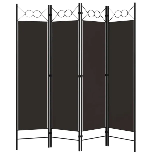 parawan-4-panelowy-brazowy-160-x-180-cm-stan-nowy-szerokosc-skrzydla-40-cm