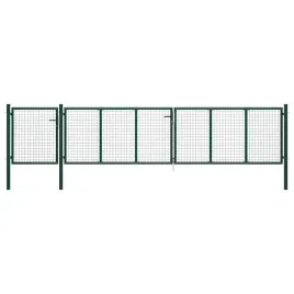 brama-ogrodzeniowa-stal-500-x-100-cm-zielona