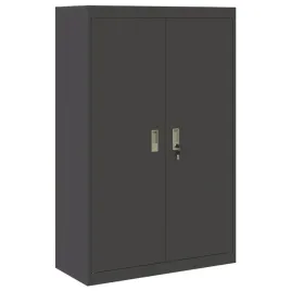 industrialna-szafka-na-dokumenty-z-zamkiem-czarna-stalowa-90x40x140-cm