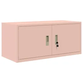 industrialna-szafka-do-przechowywania-w-kolorze-rozowym-ze-stalowa-konst