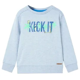 bluza-dziecieca-jasnoniebieski-melanz-140