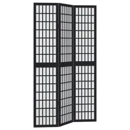 parawan-pokojowy-3-panelowy-czarny-lite-drewno