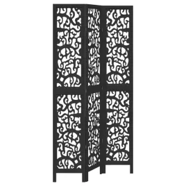 parawan-pokojowy-3-panelowy-czarny-lite-drewno